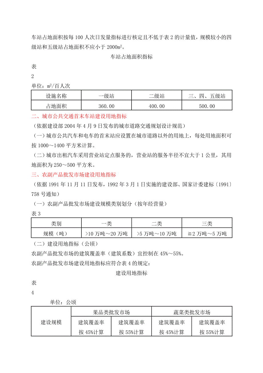 项目管理项目报告十五类建设项目用地指标_第2页