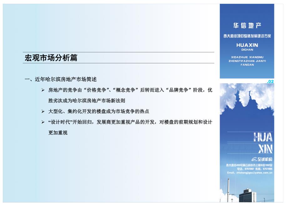 项目管理项目报告哈尔滨西大直街项目整体发展建议方案54页_第2页