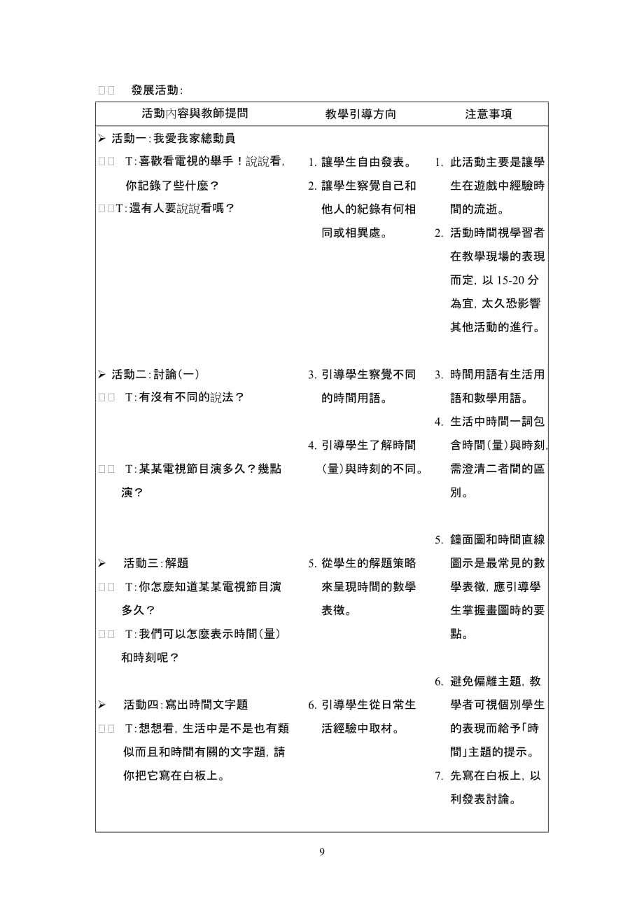 时间管理时间加减法文字题解题教学方案_第3页