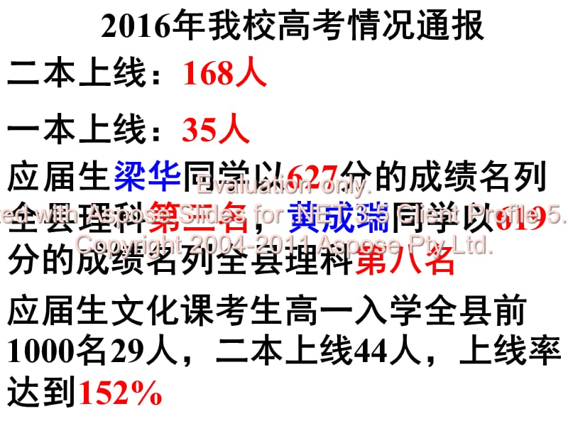 高二文科班家长会农村中学课件_第5页