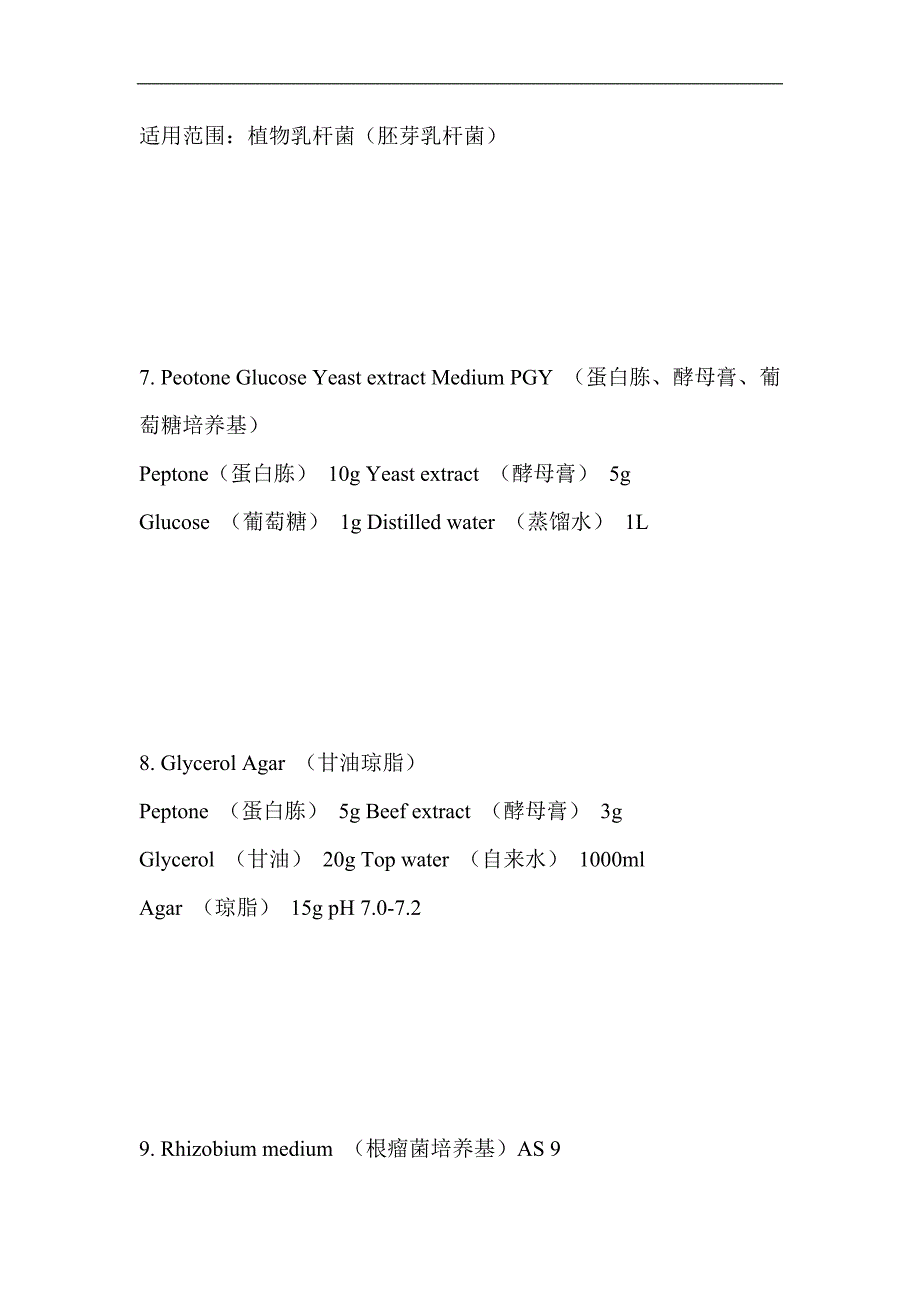 (2020年)经营管理知识培养基及其成分１４６种_第4页