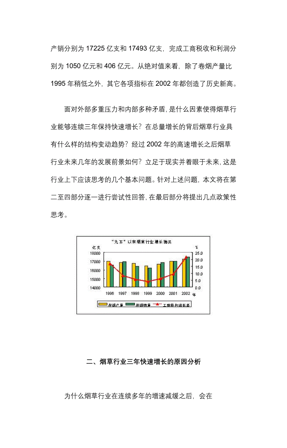 (2020年)行业分析报告烟草行业快速增长的原因分析报告及变动态势_第2页