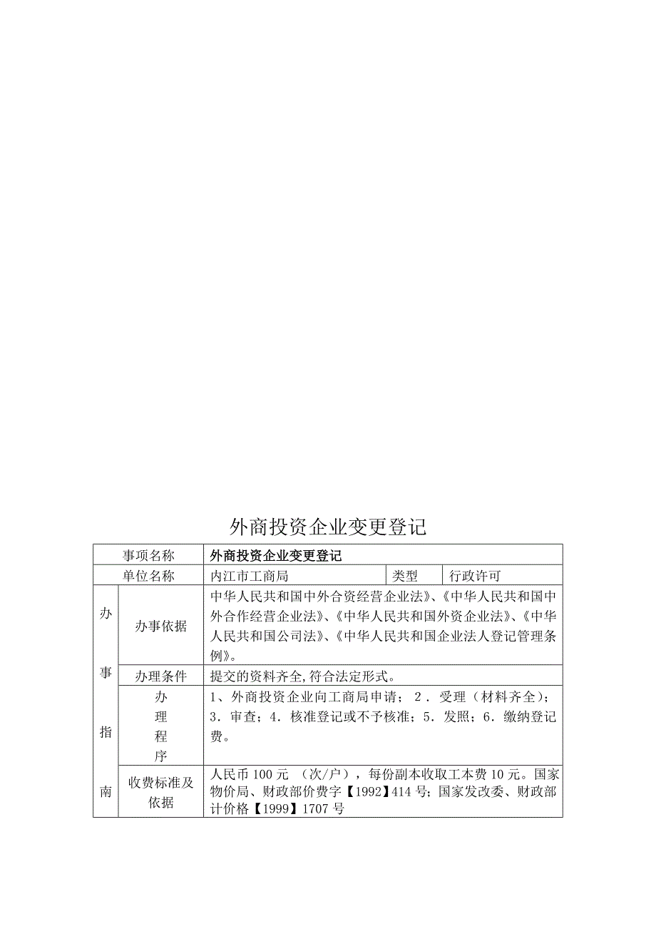 项目管理项目报告二外资企业登记办事项目_第3页