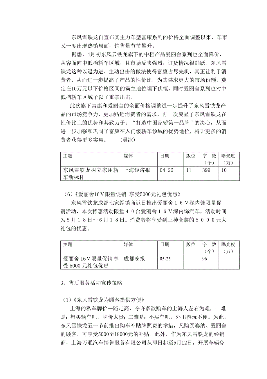 营销策划方案汽车品牌公关活动传播方案概述_第4页