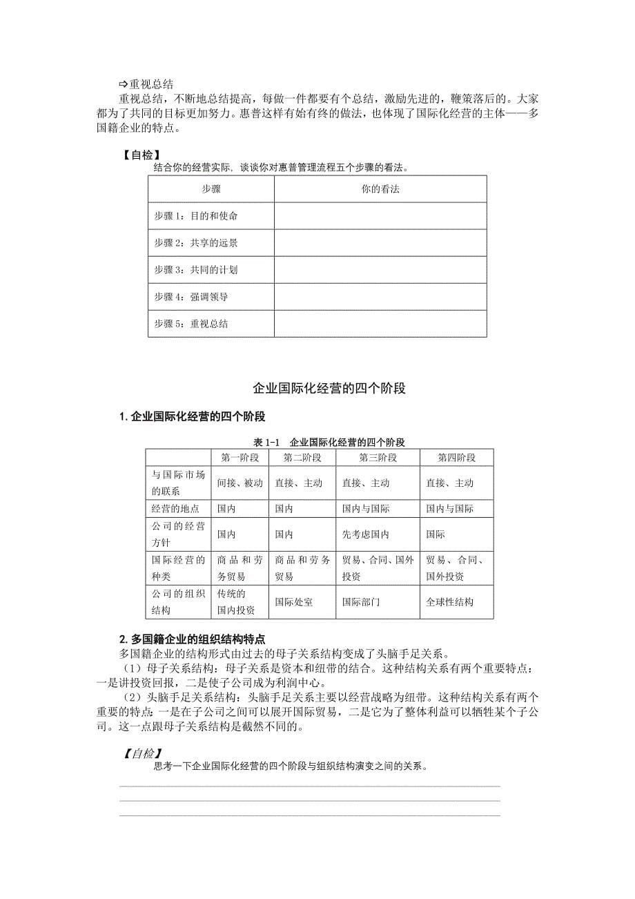 (2020年)管理运营知识企业管理MBA全景讲义企业国际化经营概述_第5页