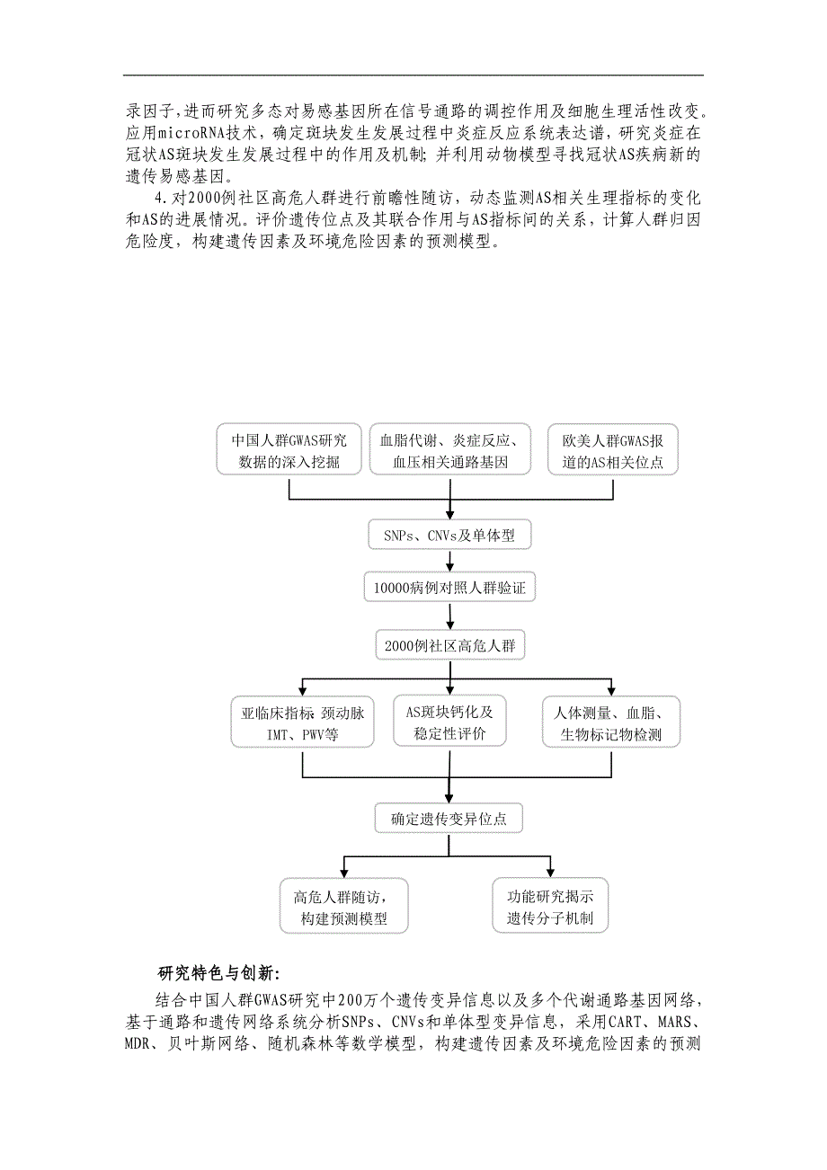 项目管理项目报告项目名称动脉粥样硬化发病机制及其诊治与干预的基础研究首_第4页