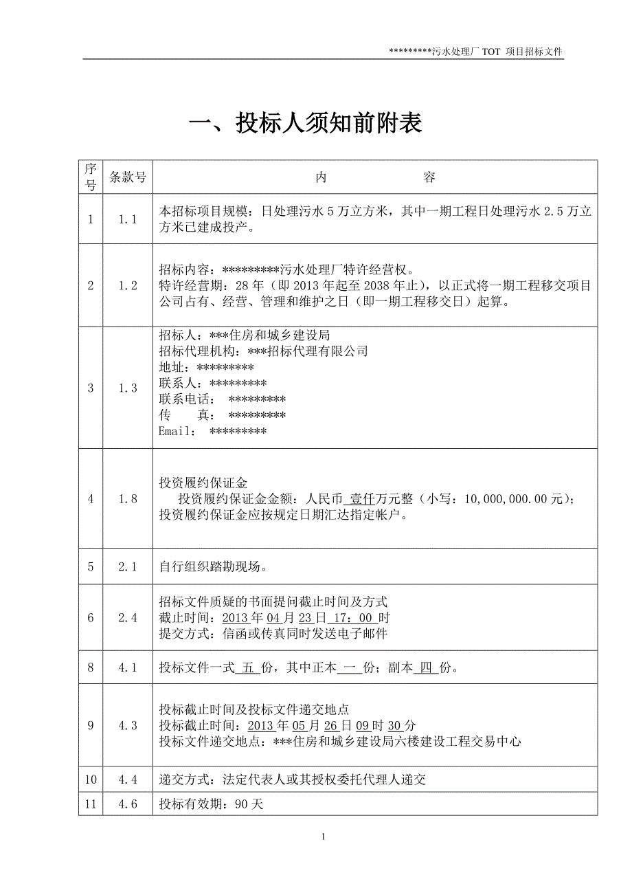 (2020年)标书投标污水处理厂项目招标文件版本_第2页