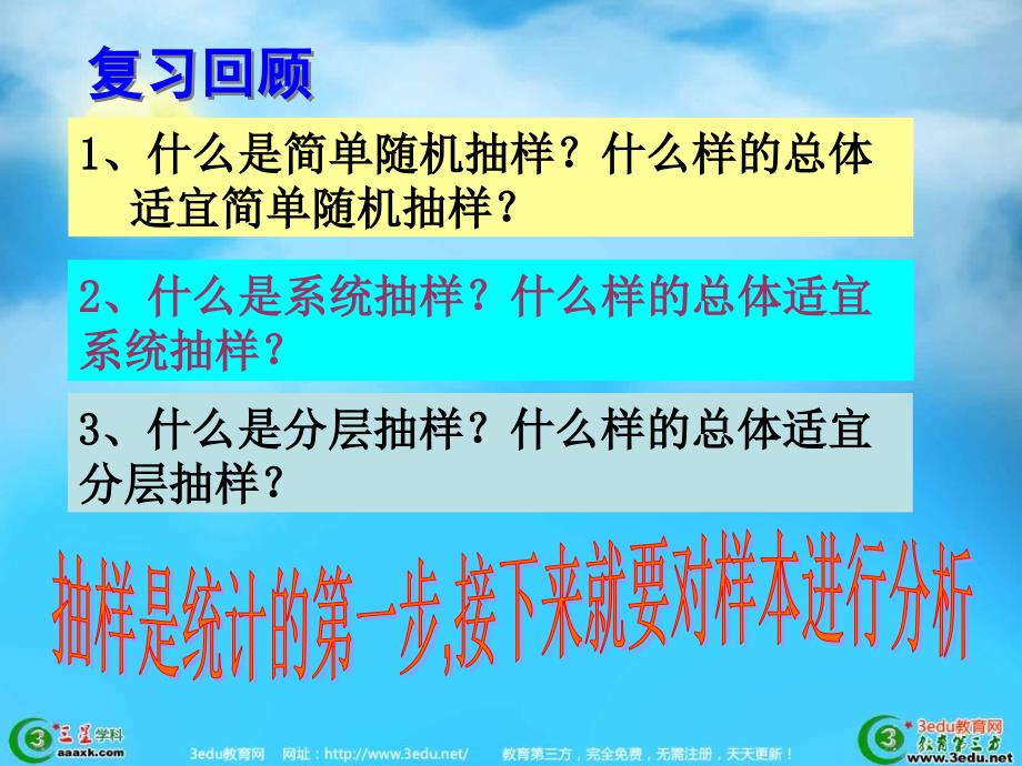 高二数学用样本估计总体课件_第3页