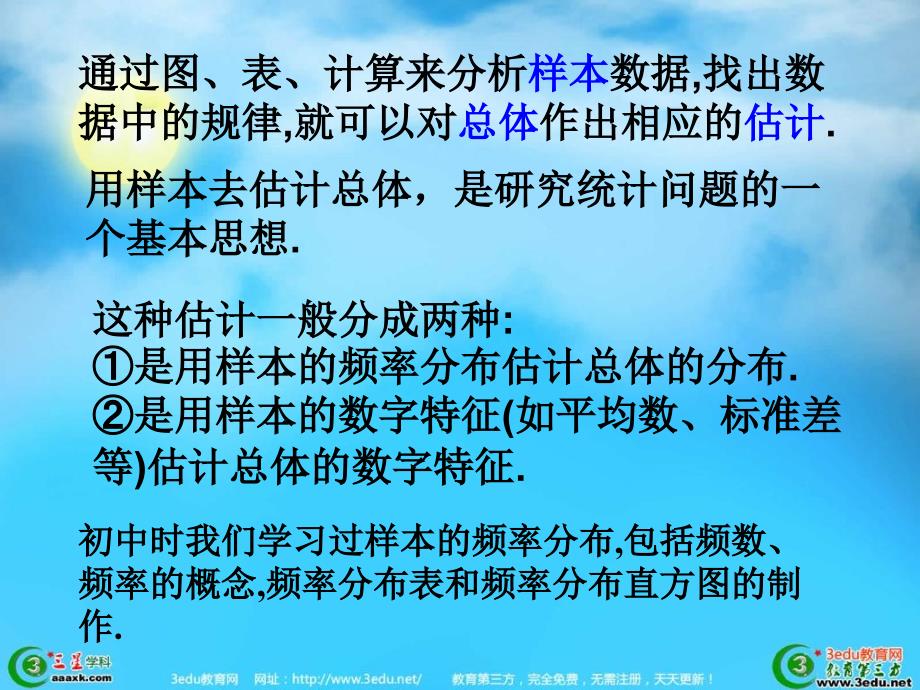 高二数学用样本估计总体课件_第4页