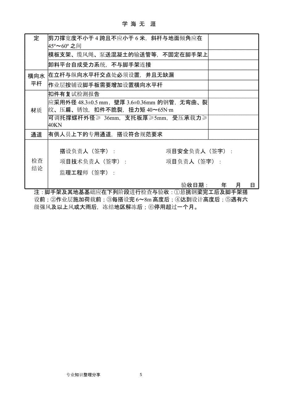 脚手架验收记录文本（整理）.pptx_第5页