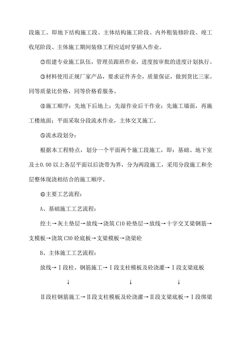 项目管理项目报告错那县档案馆建设项目施工组织设计井冈山_第5页