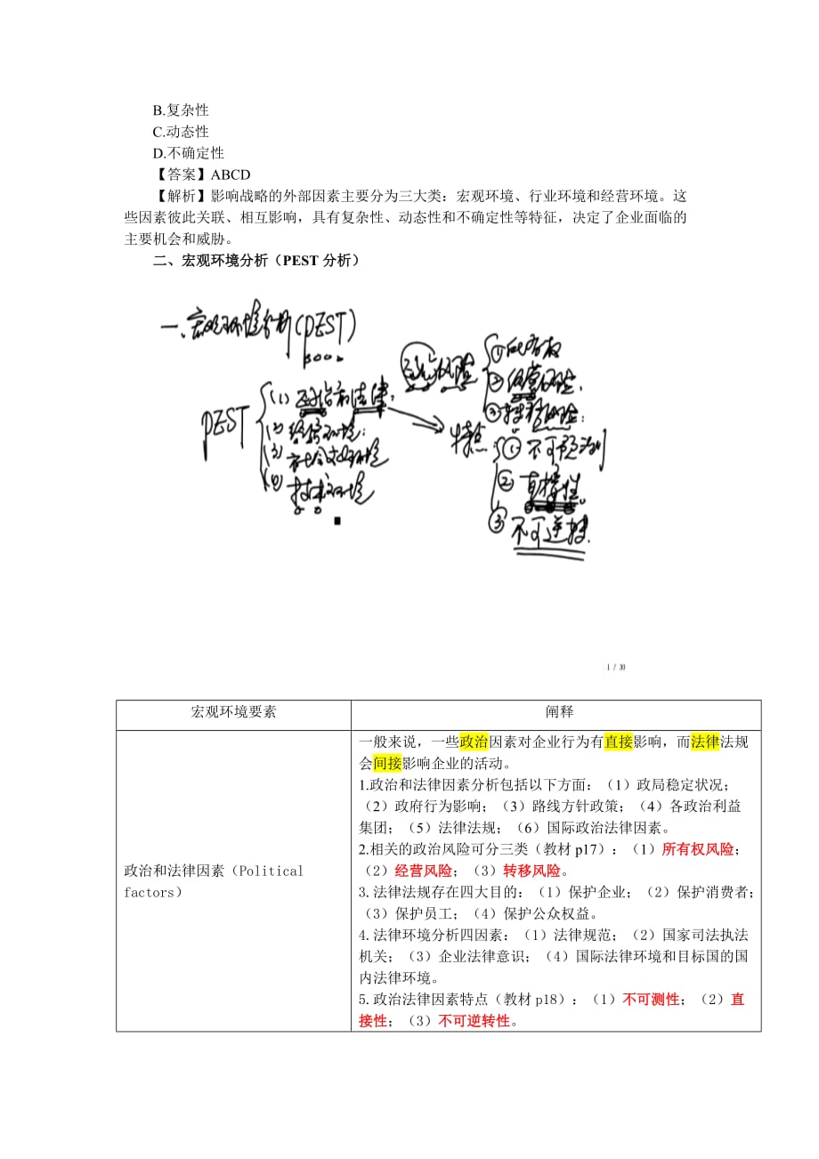 (2020年)企业风险管理公司战略与风险管理·田明基础班·第2章1_第2页