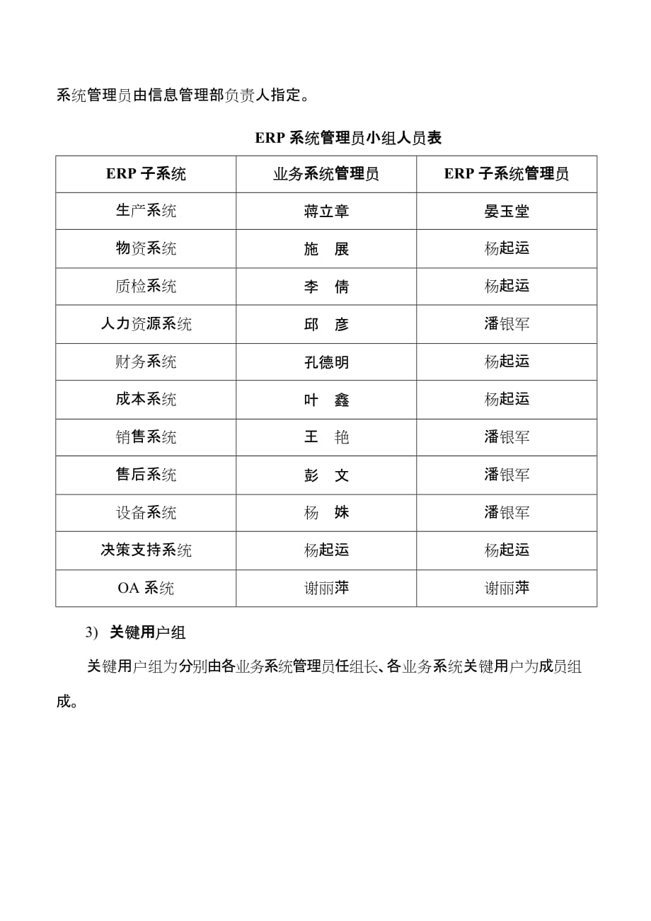 (2020年)企业管理制度ERP系统运维管理办法发文版_第3页