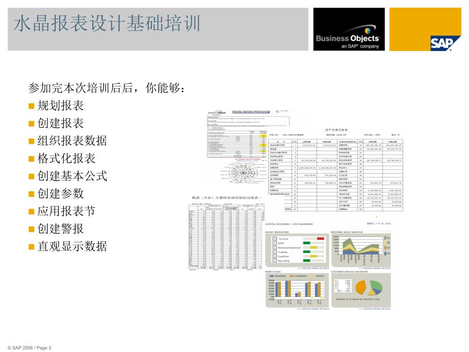 {培训管理套表}水晶报表设计基础讲义_第3页