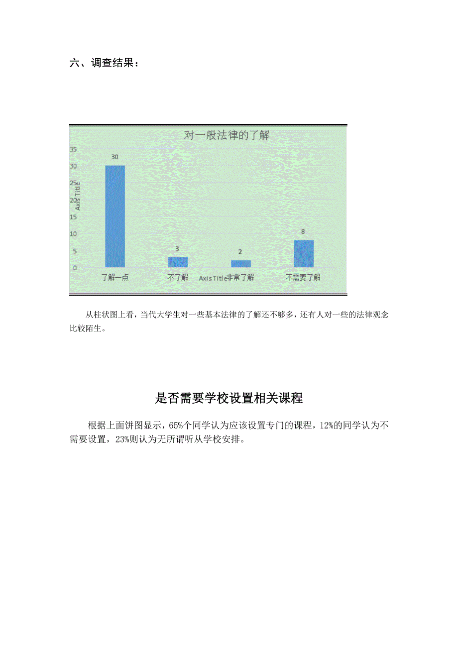 统计学论文 大学生法律观调查报告_第3页