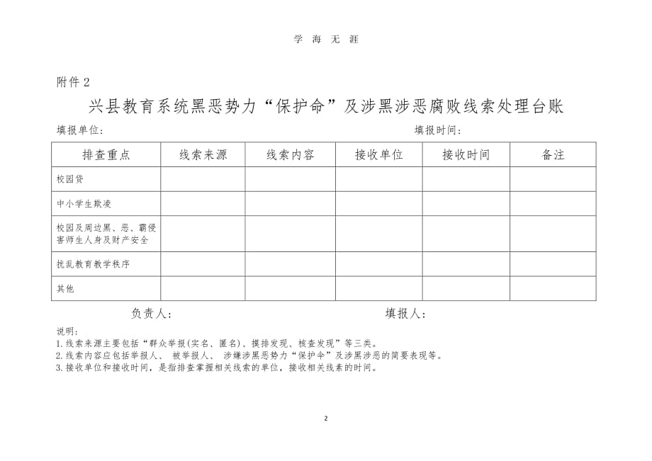 扫黑除恶台账表（7月20日）.pdf_第2页