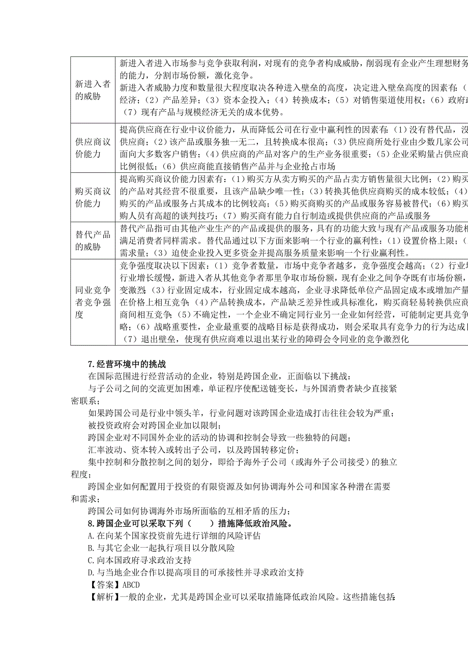 (2020年)企业风险管理公司战略管理与风险管理_第4页