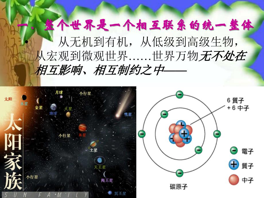 马克思主义哲学唯物辩证法的两个总的特征联系的观点电子教案_第3页