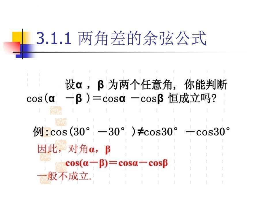 两角差的余弦公式ppt课件_第5页