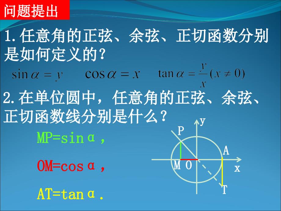 《同角三角函数的基本关系》课件（新人教版必修4）_第2页