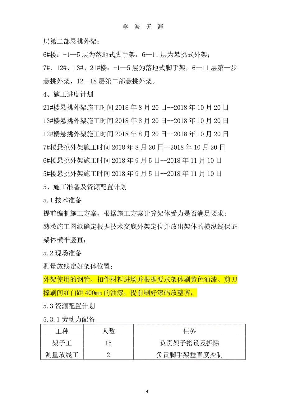 悬挑式外脚手架施工方案（7月20日）.pdf_第5页