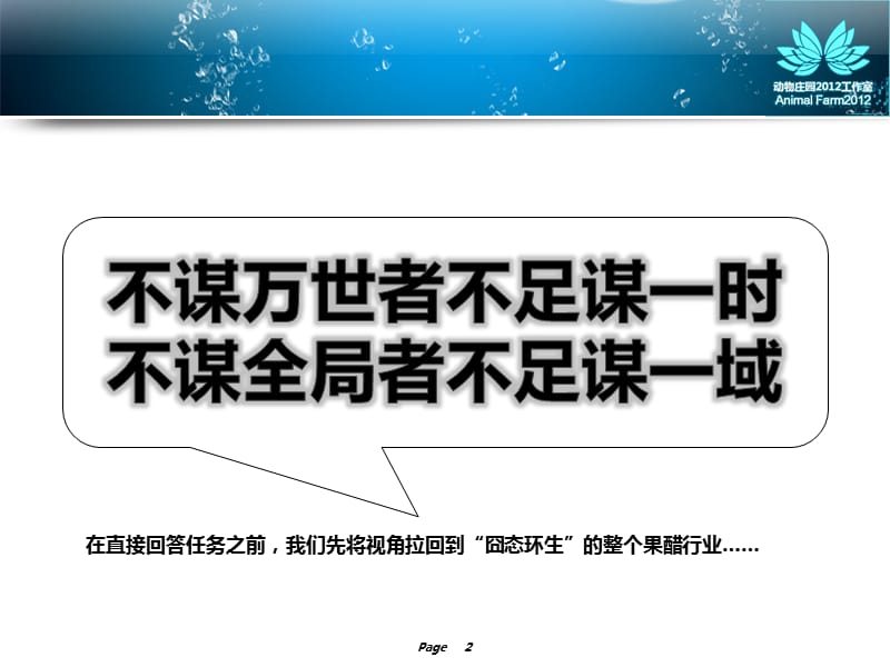 果醋在囧途纯园酿果醋品牌诊断暨上市推广计划教学文案_第2页