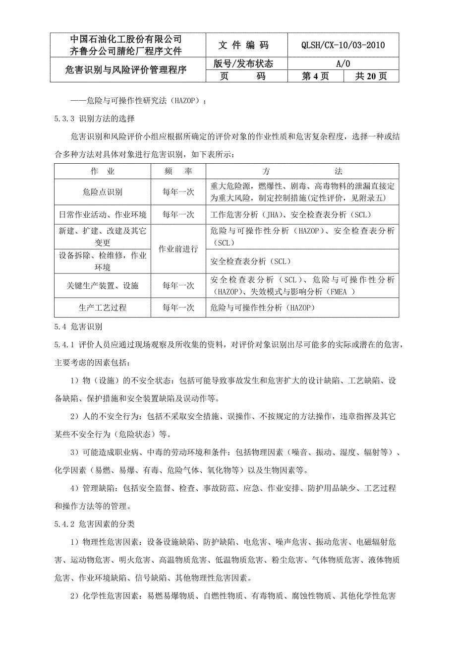 (2020年)企业风险管理03危害识别与风险评价管理程序_第5页