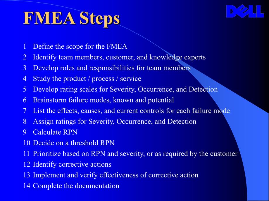{品质管理FMEA}FMEA在生产管理质量中的作用英文版_第1页