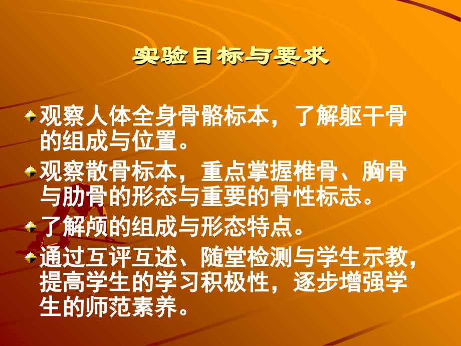 实验三观察躯干骨与头骨备课讲稿_第2页