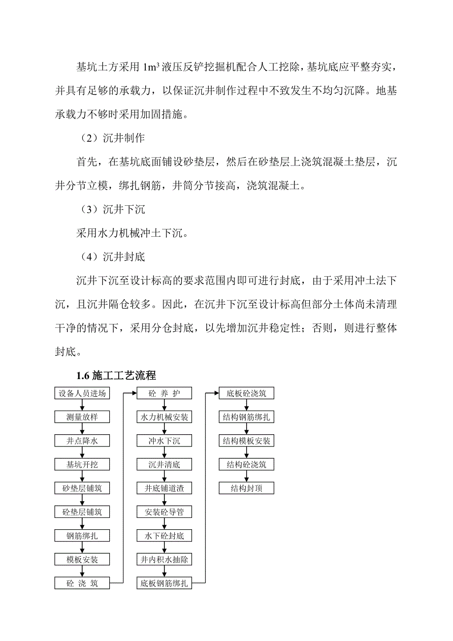 (2020年)企业组织设计同盛大道雨水泵站沉井施工组织设计_第4页