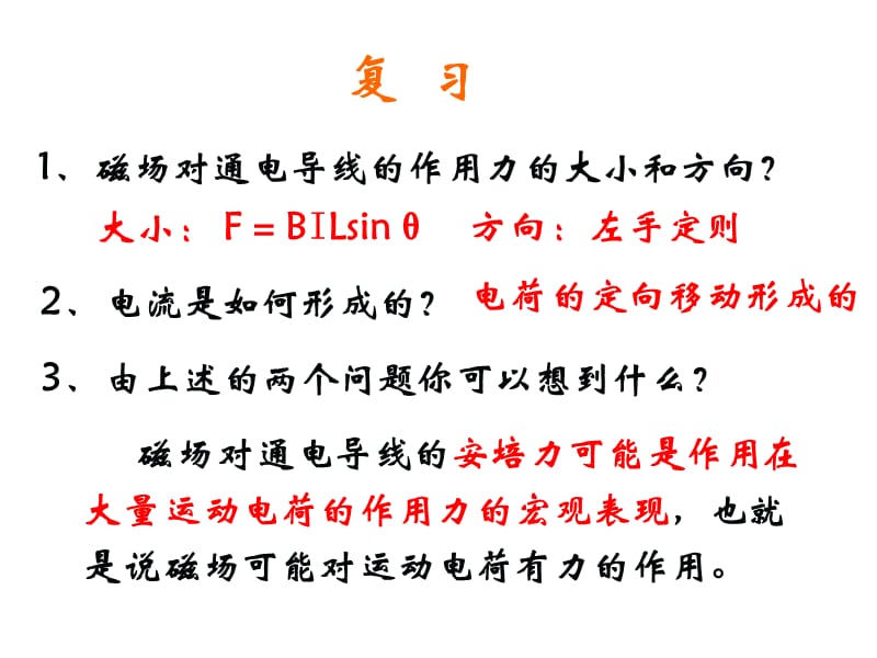 磁场对运动电荷的作用力基本课件_第4页