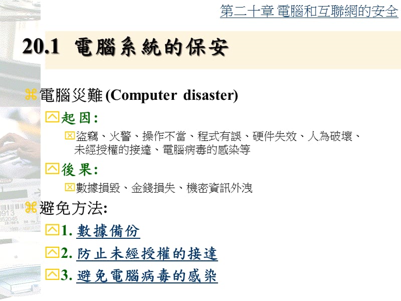 {安全生产管理}第二十章电脑和互联网的安全_第2页