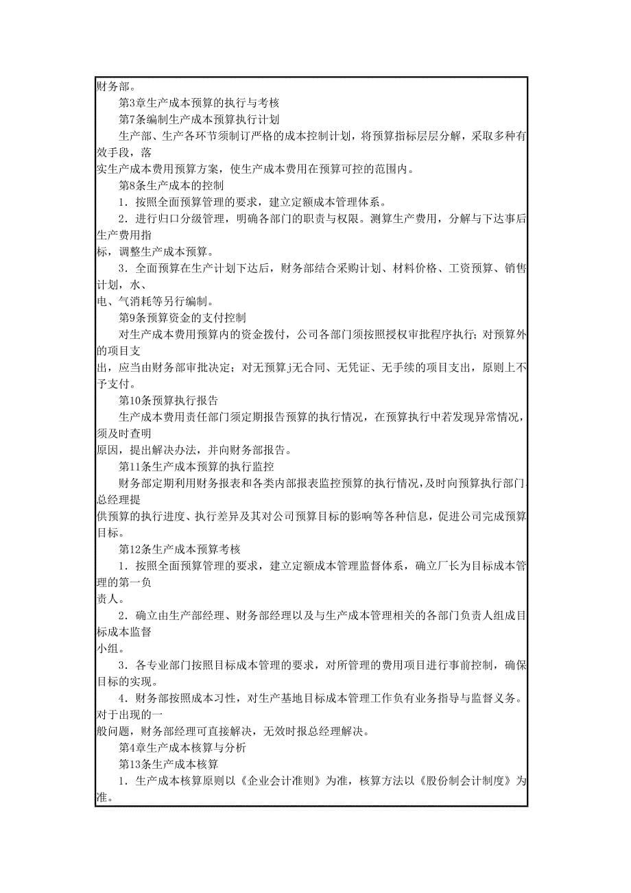 (2020年)企业管理制度成本费用管理制度_第5页