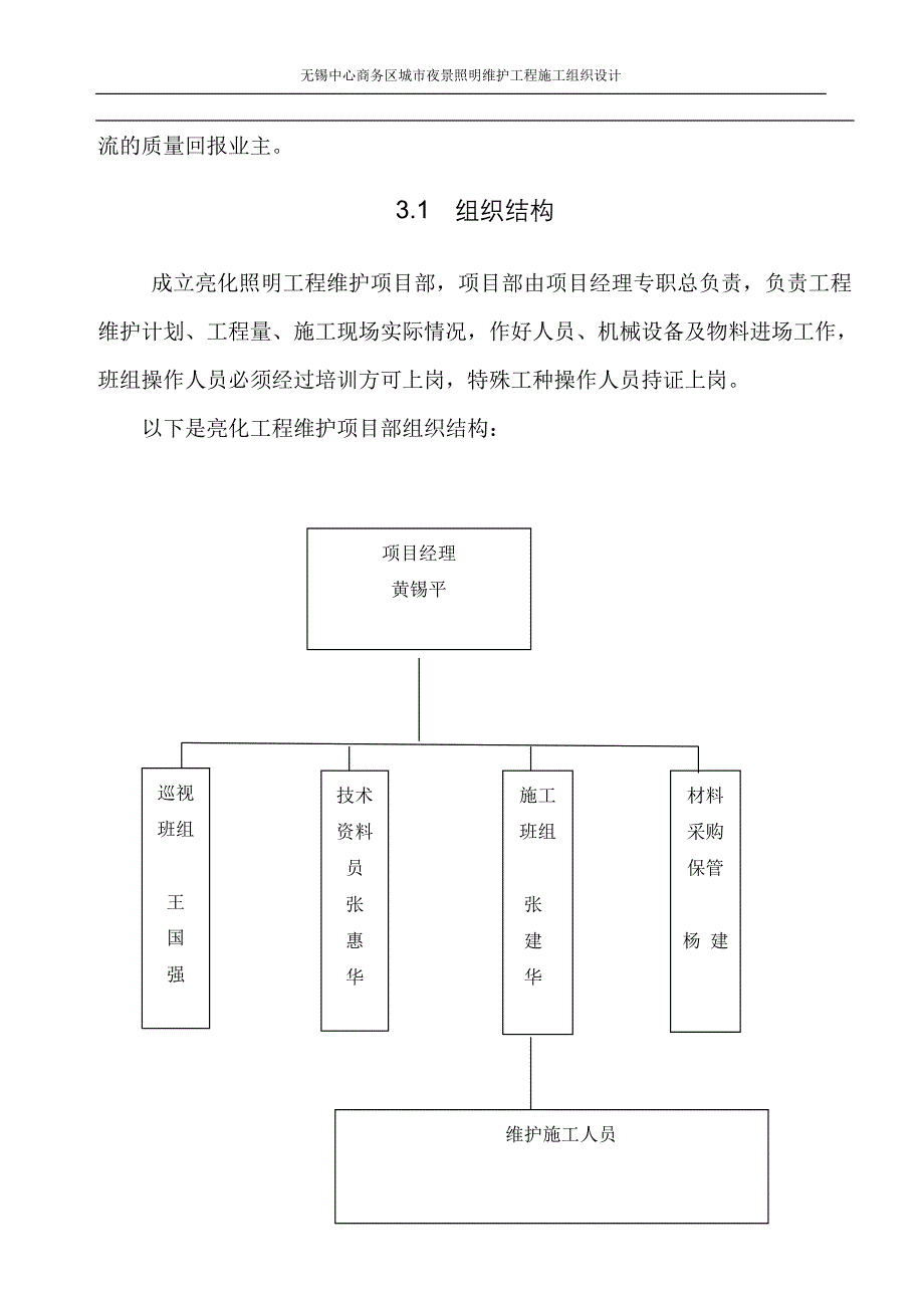 (2020年)企业组织设计亮化照明维护工程施工组织_第4页