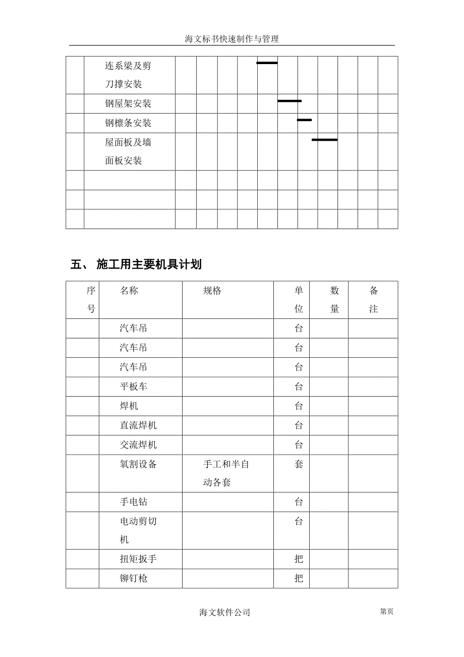 (2020年)企业组织设计产业基地钢结构施工组织设计方案范本_第4页