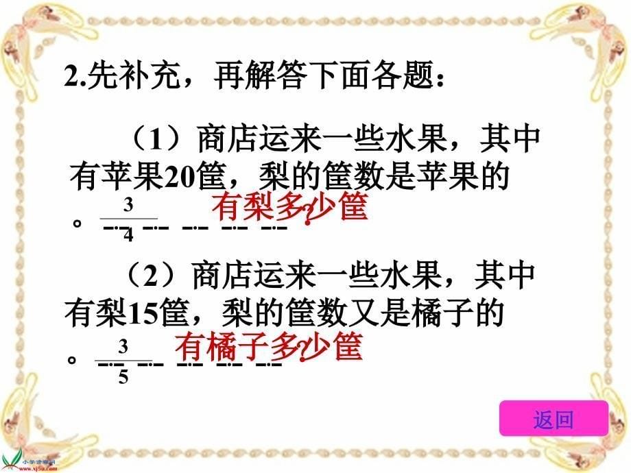 （人教版）六年级数学上册课件分数乘法应用题_第5页