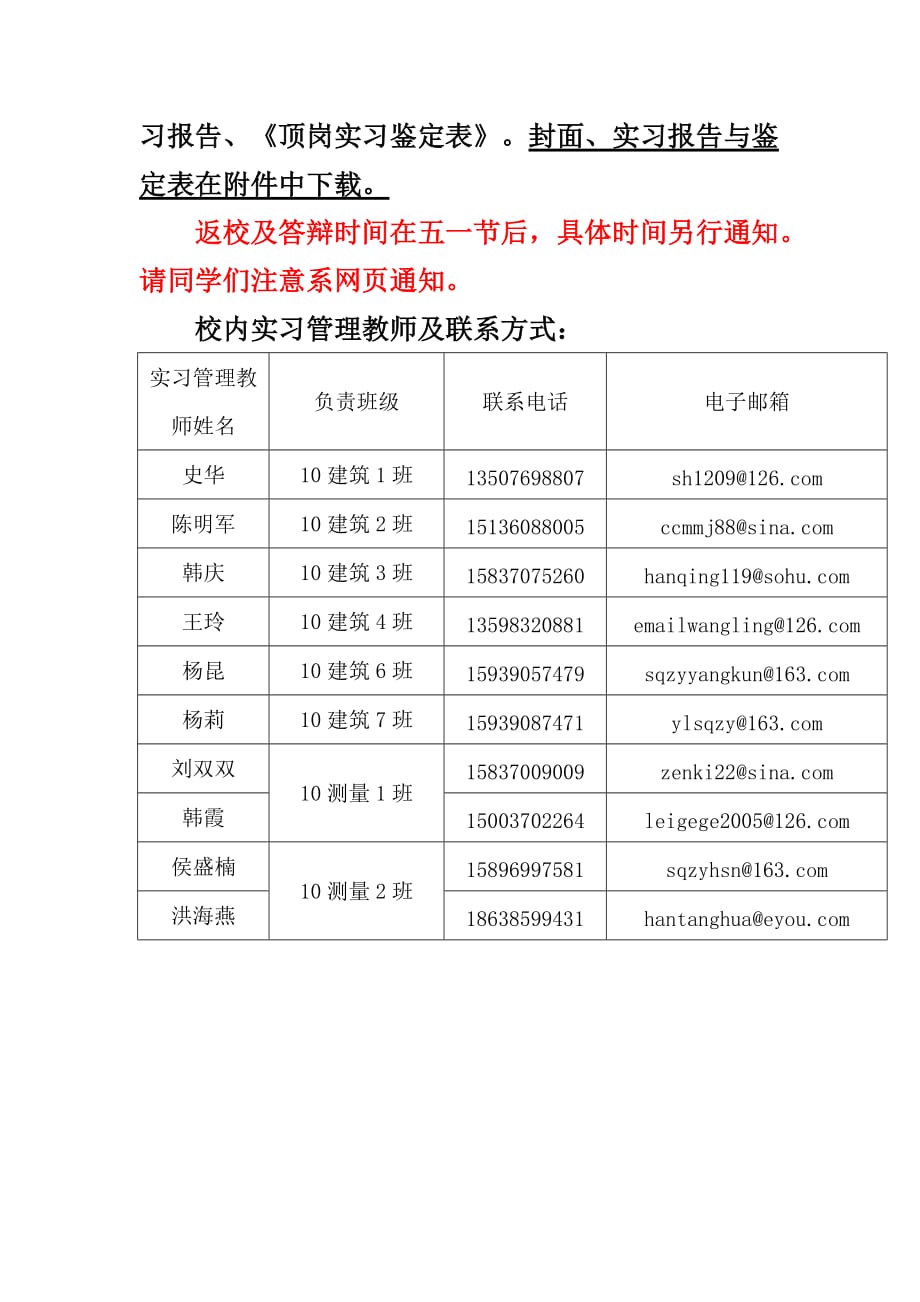 顶岗实习总结报告要求 - 汽车建筑工程系网站_第3页