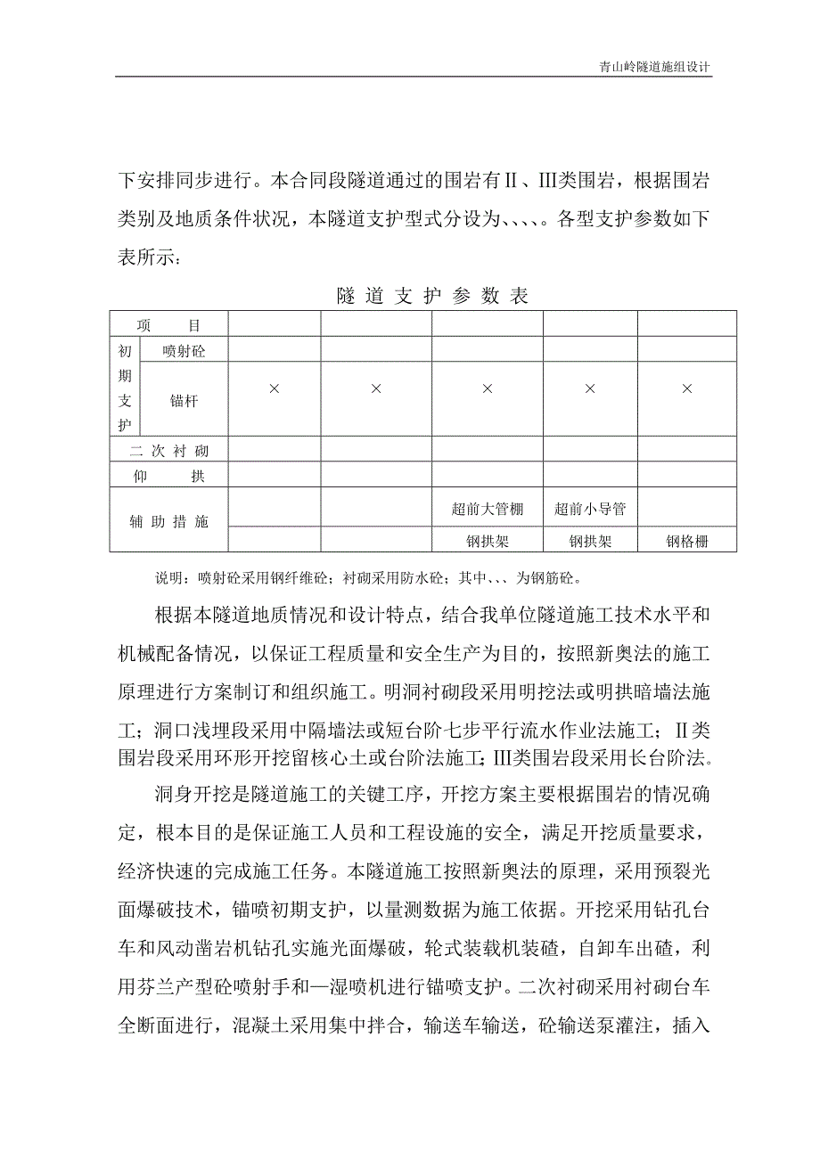 (2020年)企业组织设计云南青山岭公路隧道施工组织设计方案_第2页