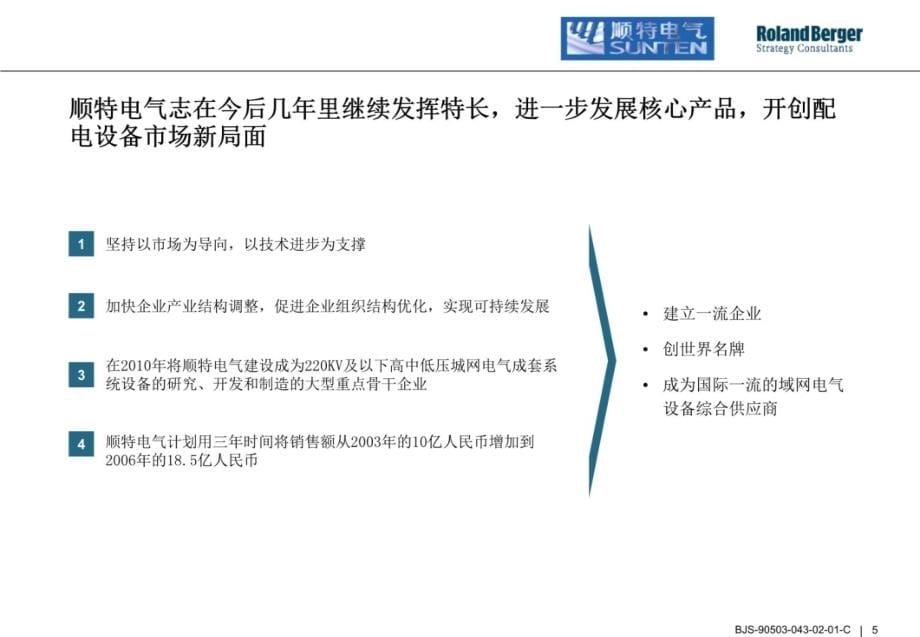 顺特电气咨询项目建议书课件教材课程_第5页