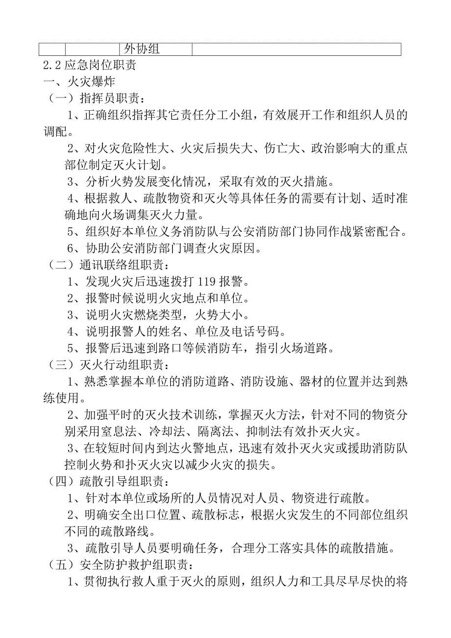 (2020年)企业应急预案安全生产事故应急预案_第5页