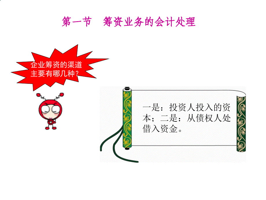 {业务管理}第三章第一节筹资业务的会计处理_第4页