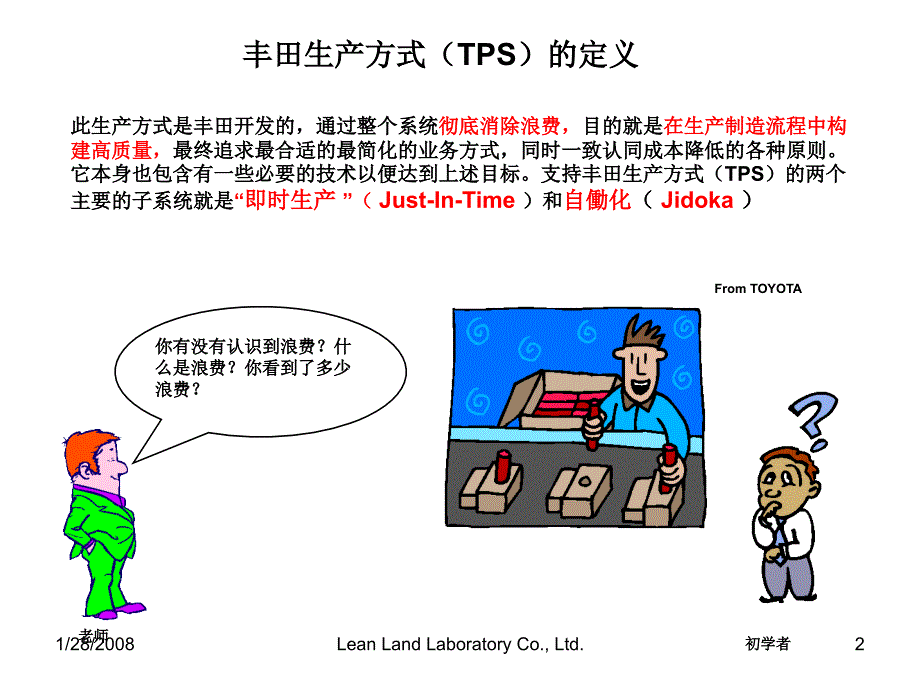 {丰田精益管理}丰田生产方式TPS的定义_第2页