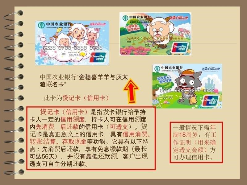 使用银行卡常识一教案资料_第5页