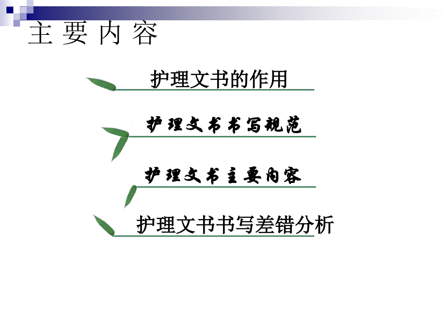 护理文书的书写PPT_第2页