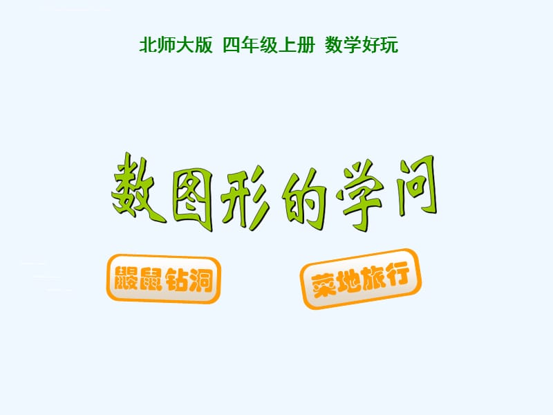 《数图形的学问》PPT课件_第1页