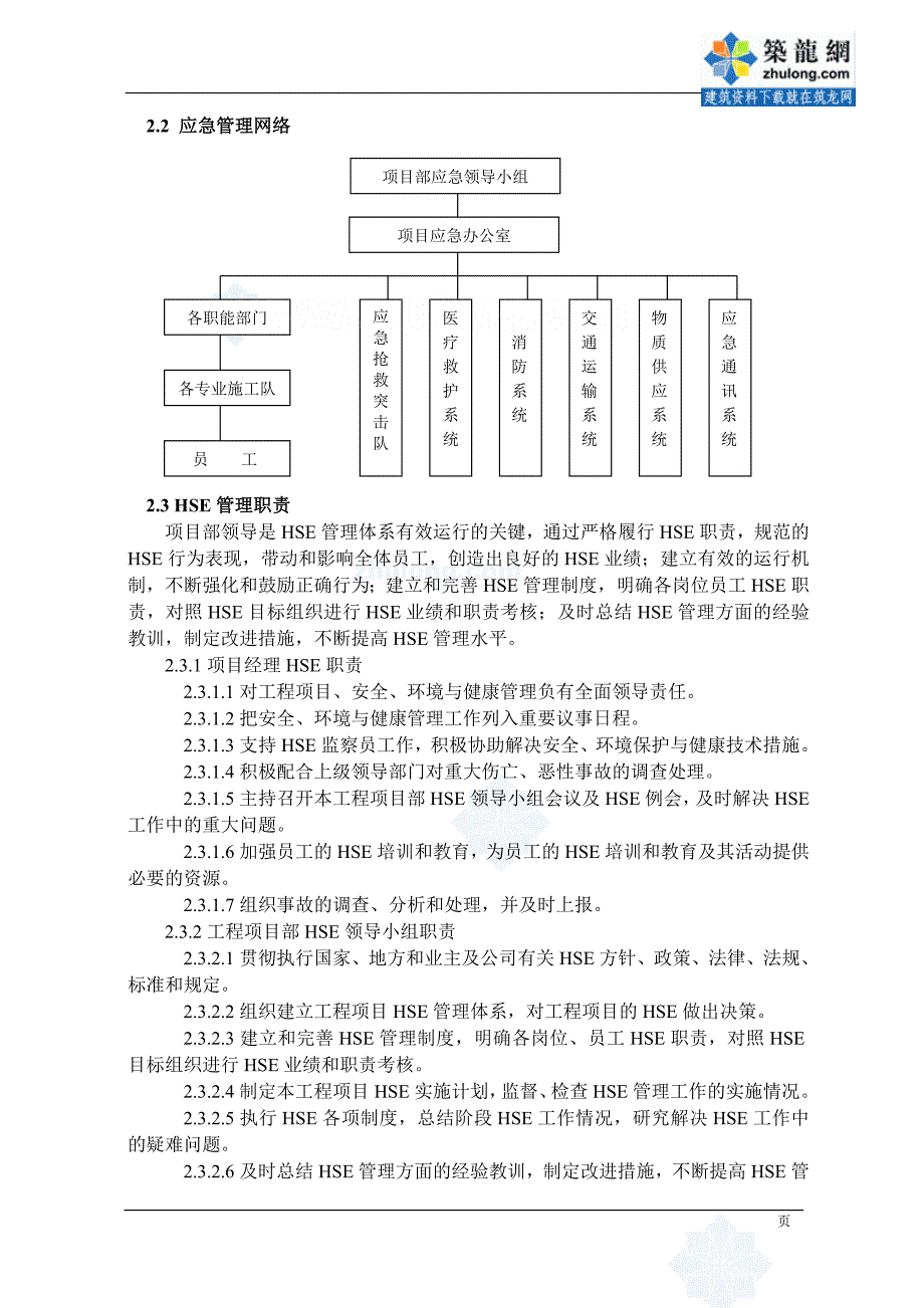 (2020年)项目管理项目报告某项目部hse管理实施手则secret_第4页