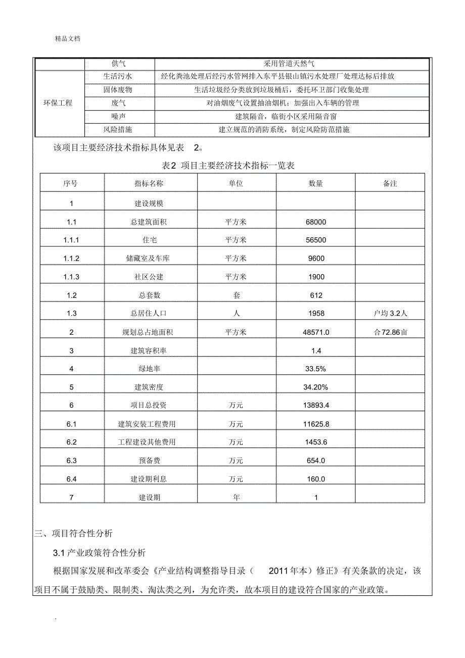 东平某房地产环评报告表[汇编]_第5页