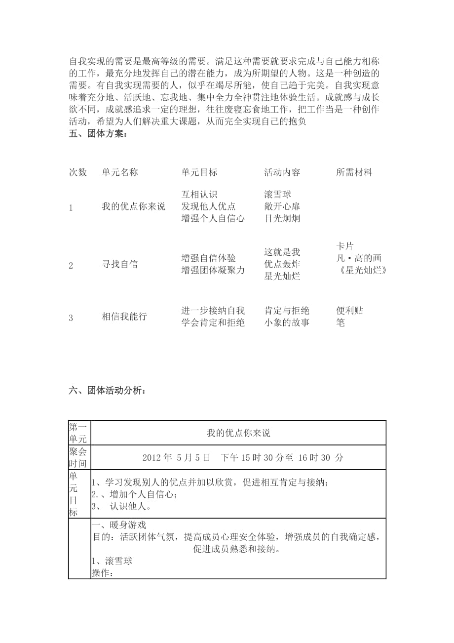 提高自信心团体心理辅导方案设计_第2页