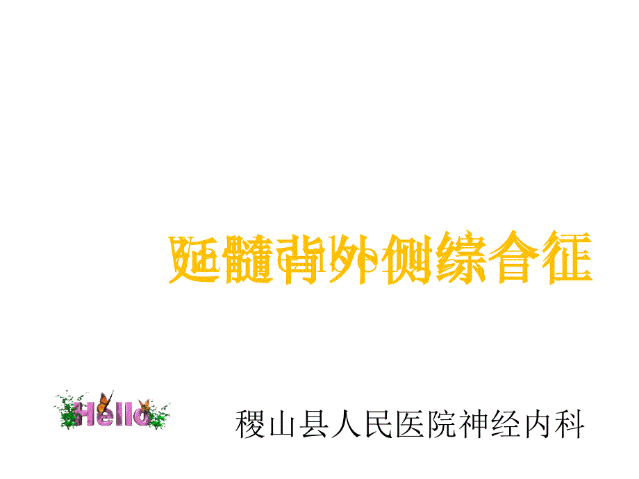 延髓背外侧综合征39364_第2页