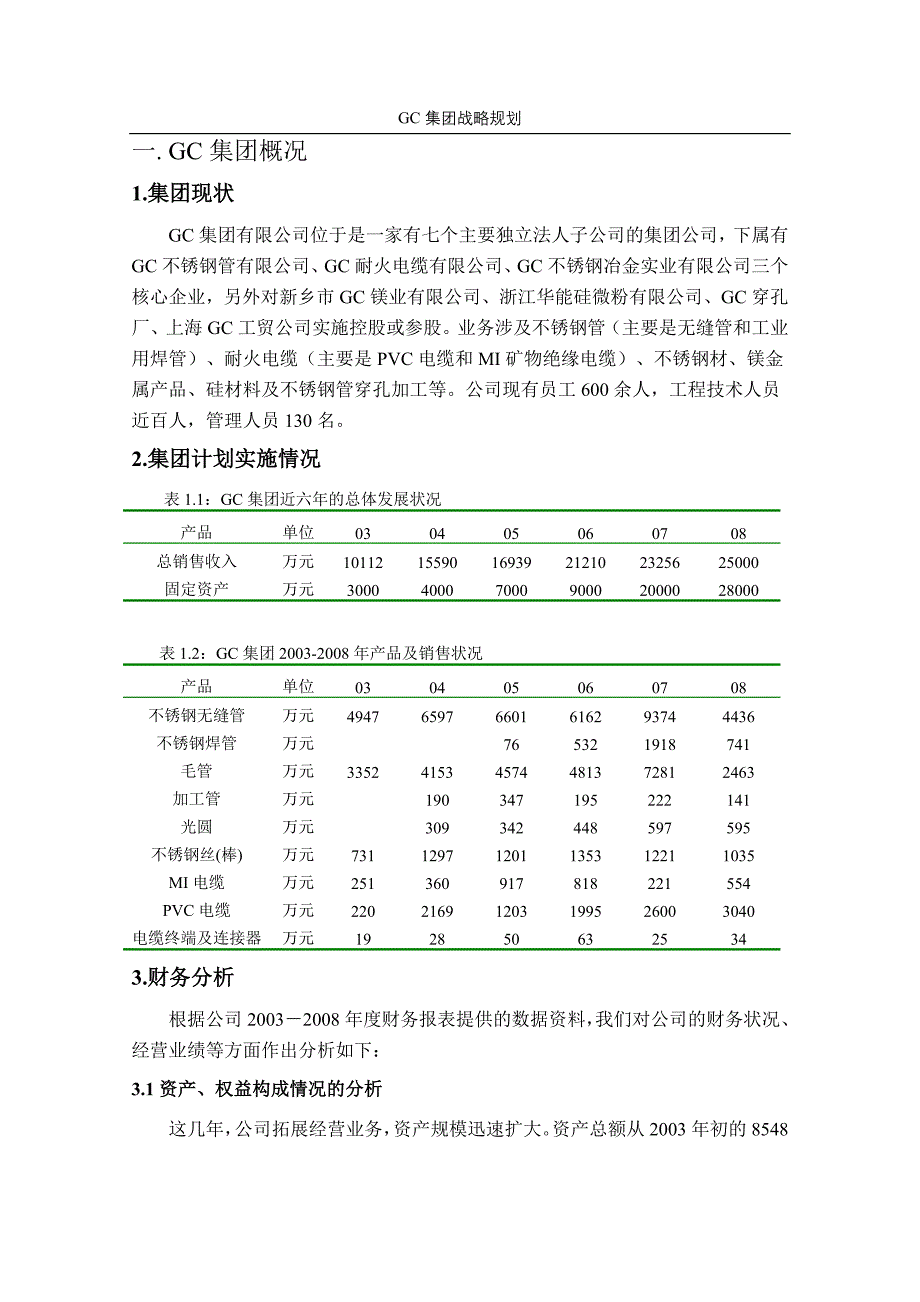 (2020年)战略管理某不锈钢管公司战略规划讲义_第2页